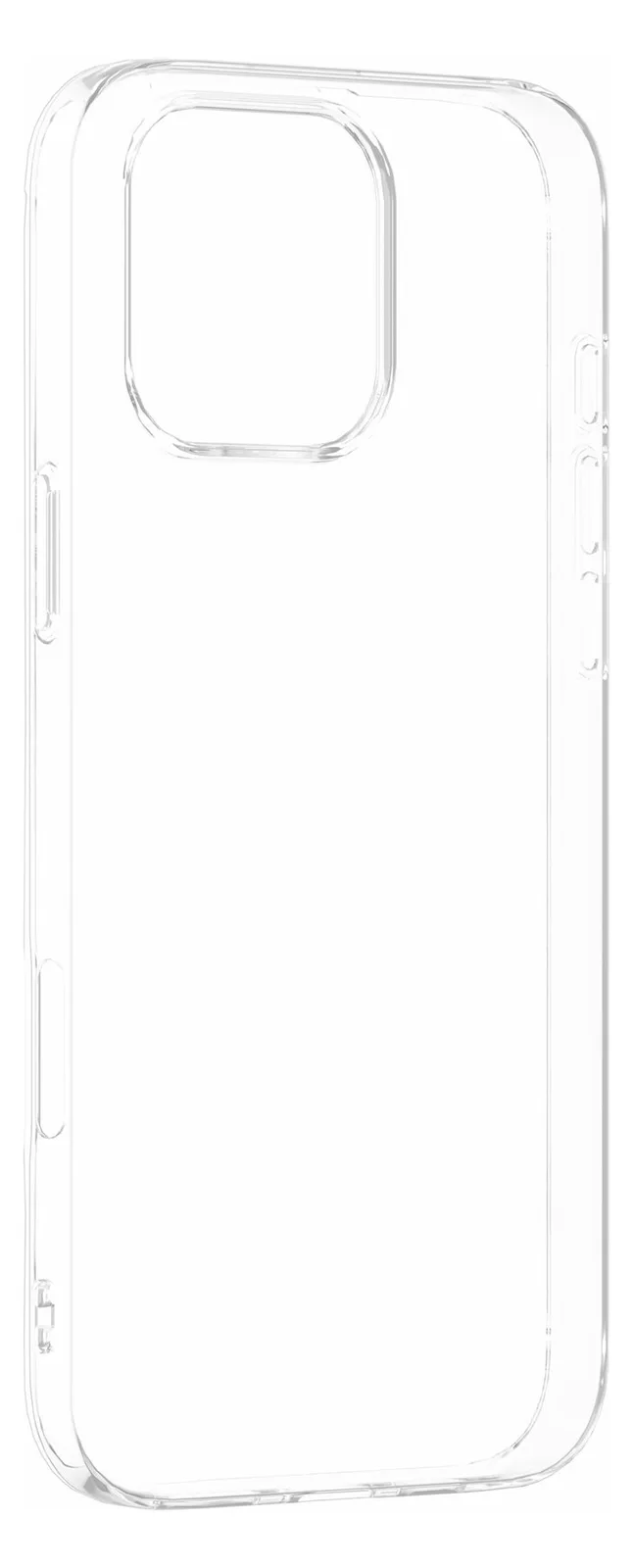 eSTUFF Infinite Vienna - Hintere Abdeckung für Apple iPhone 16 Pro Max - Thermoplastisches Polyurethan (TPU) - transparent, Ansicht 3