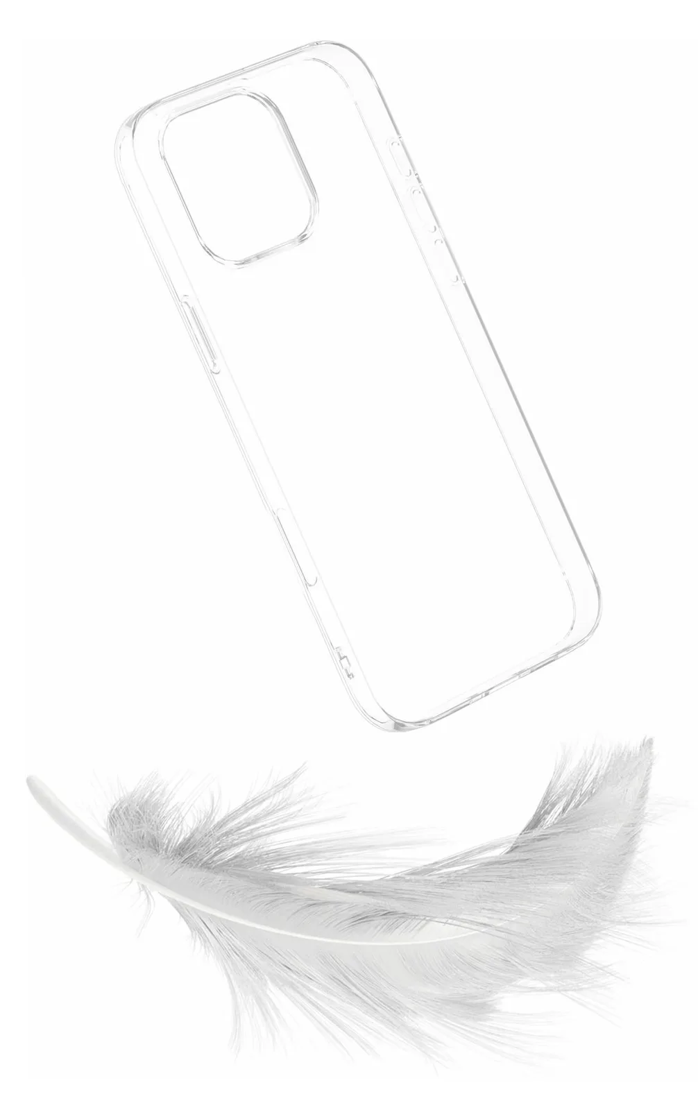 eSTUFF Infinite Vienna - Hintere Abdeckung für Mobiltelefon - 100% recycelter Kunststoff - Thermoplastisches Polyurethan - transparent, Ansicht 5