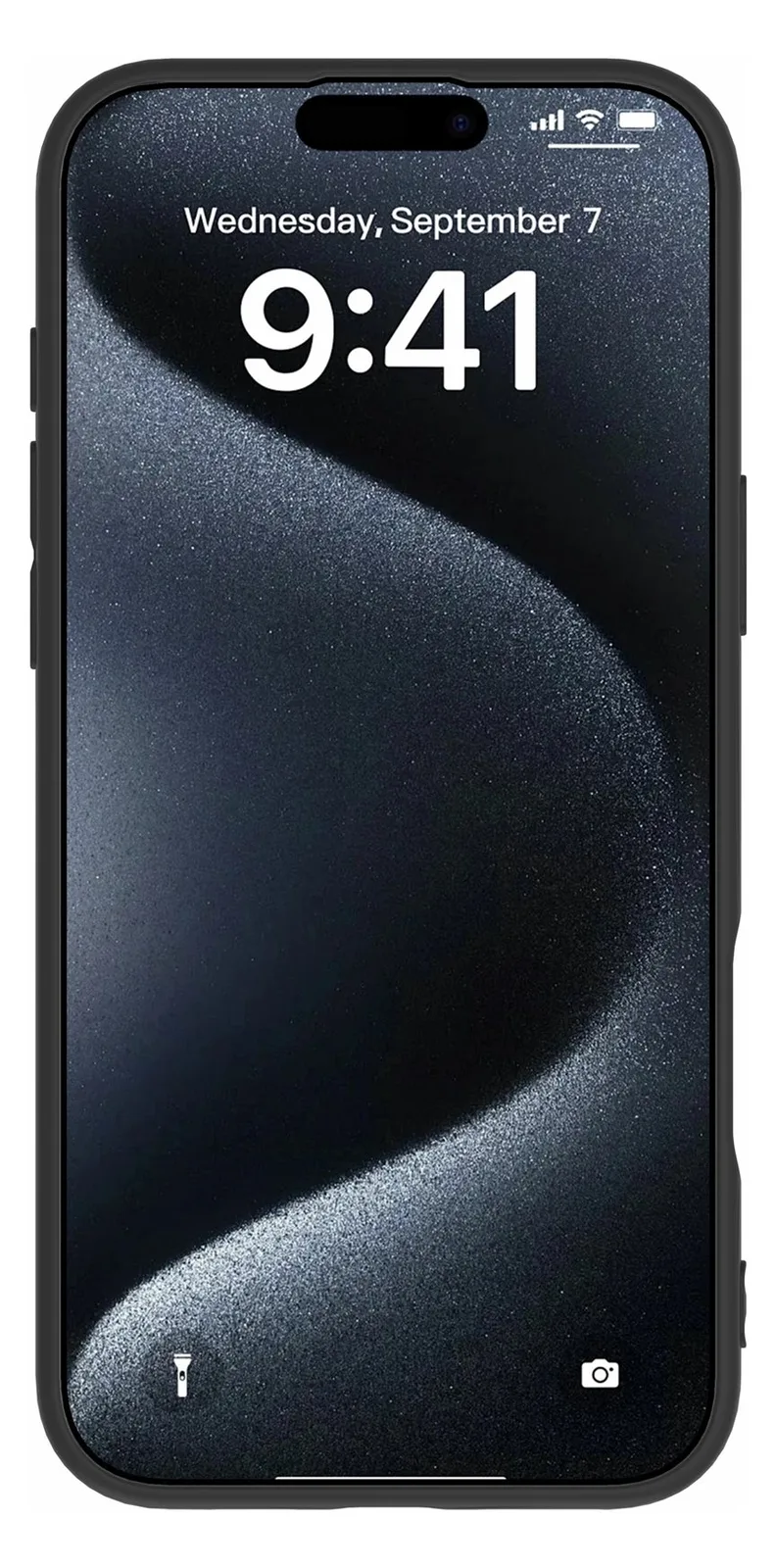 eSTUFF Infinite Vienna - Hintere Abdeckung für Mobiltelefon - 100% recycelter Kunststoff - Thermoplastisches Polyurethan - schwarz, Ansicht 3