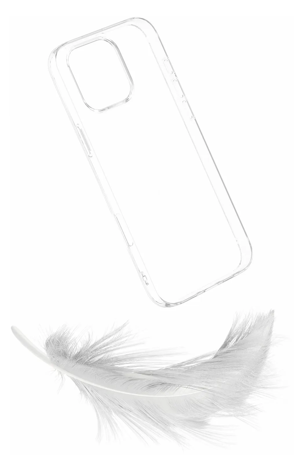 eSTUFF Infinite Vienna - Hintere Abdeckung für Mobiltelefon - 100% recycelter Kunststoff - Thermoplastisches Polyurethan - transparent, Ansicht 5