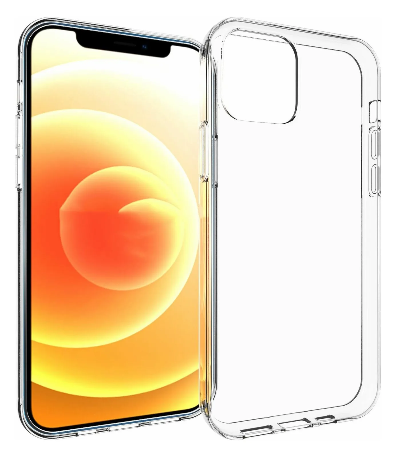 eSTUFF Infinite Vienna - Hintere Abdeckung für Mobiltelefon - kompatibel mit MagSafe - Thermoplastisches Polyurethan - transparent Transparent/Clear, Ansicht 3