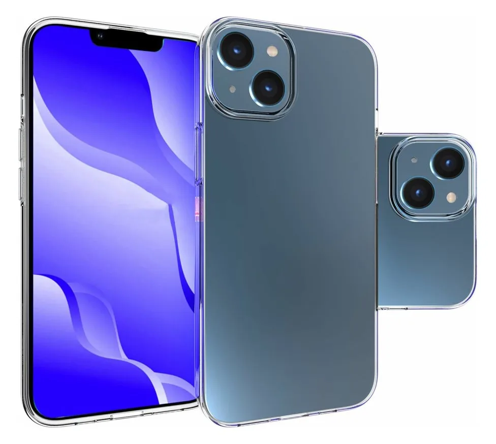 eSTUFF Infinite Vienna - Hintere Abdeckung für Mobiltelefon - kompatibel mit MagSafe - Thermoplastisches Polyurethan - transparent Transparent/Clear, Ansicht 5