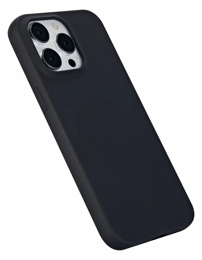 eSTUFF Infinite Vienna - Hintere Abdeckung für Mobiltelefon - kompatibel mit MagSafe - Thermoplastisches Polyurethan - schwarz Backcover/Schutzhülle, Ansicht 4