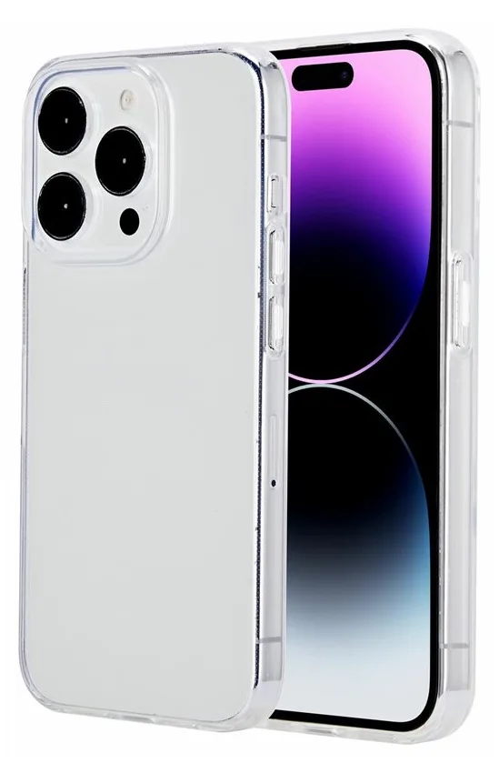 eSTUFF Infinite Vienna - Hintere Abdeckung für Mobiltelefon - kompatibel mit MagSafe - Thermoplastisches Polyurethan - transparent Transparent/Clear, Ansicht 3