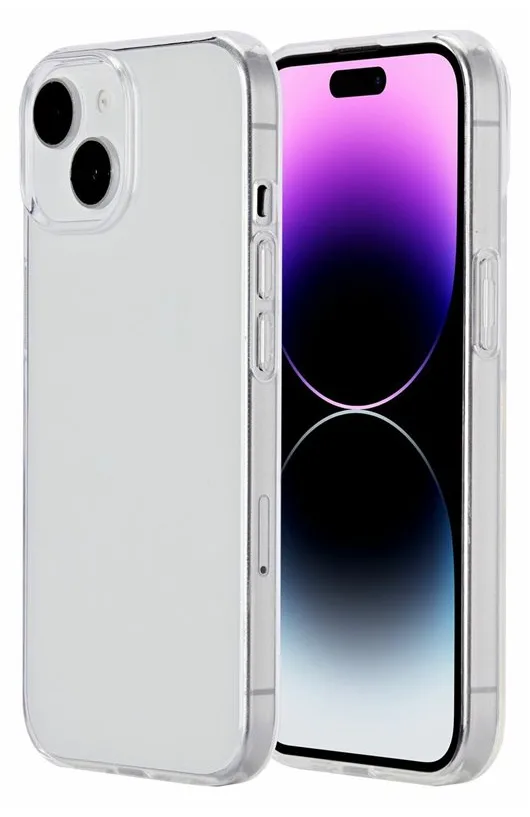 eSTUFF Infinite Vienna - Hintere Abdeckung für Mobiltelefon - kompatibel mit MagSafe - Thermoplastisches Polyurethan - transparent Transparent/Clear, Ansicht 4