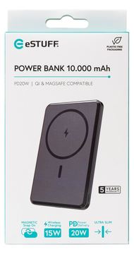 eSTUFF Magnetic Power Bank PD20W von LumaTech