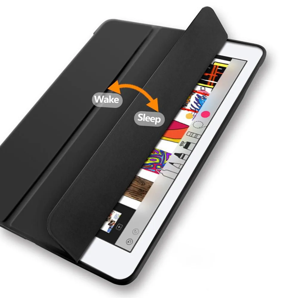eSTUFF Pencil case - Bildschirmschutz für Tablet - Polyurethan-Kunstleder, Thermoplastisches Polyurethan (TPU) - Grün, Ansicht 4