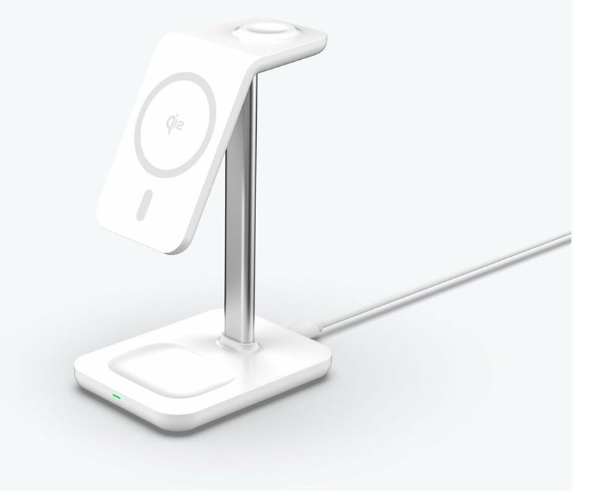 eSTUFF QI2 3-in-1 Magnetic Wireless Charger