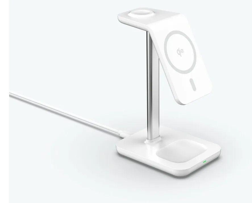 eSTUFF QI2 3-in-1 Magnetic Wireless Charger, Ansicht 2