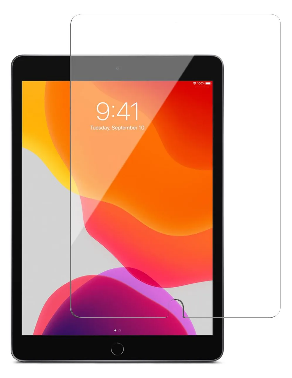 eSTUFF Titan Shield - Bildschirmschutz - Glas - 10.2 - für Apple 10.2-inch iPad (7., 8. & 9. Generation), Ansicht 2
