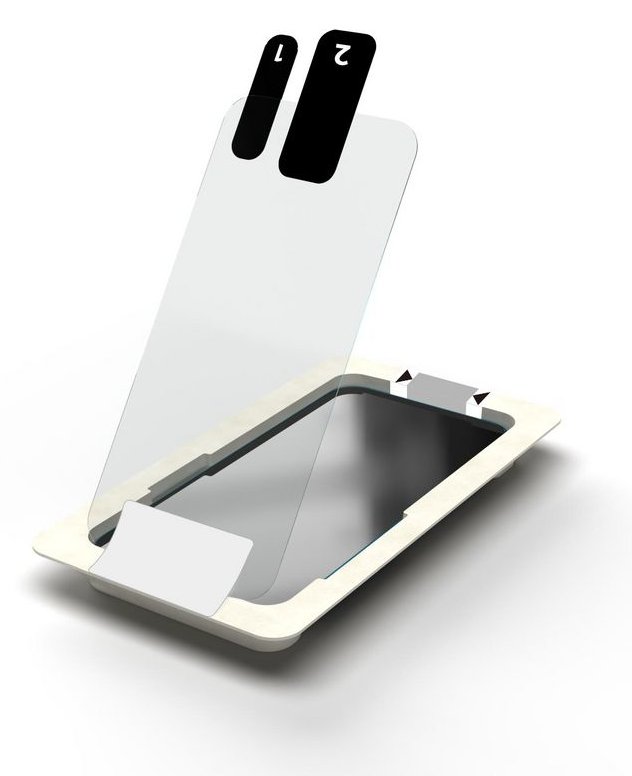 eSTUFF Titan Shield - Bildschirmschutz für Handy