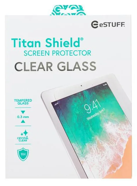 eSTUFF Titan Shield - Bildschirmschutz für Tablet - Glas - klar - für Apple iPad mini (6. Generation), Ansicht 2