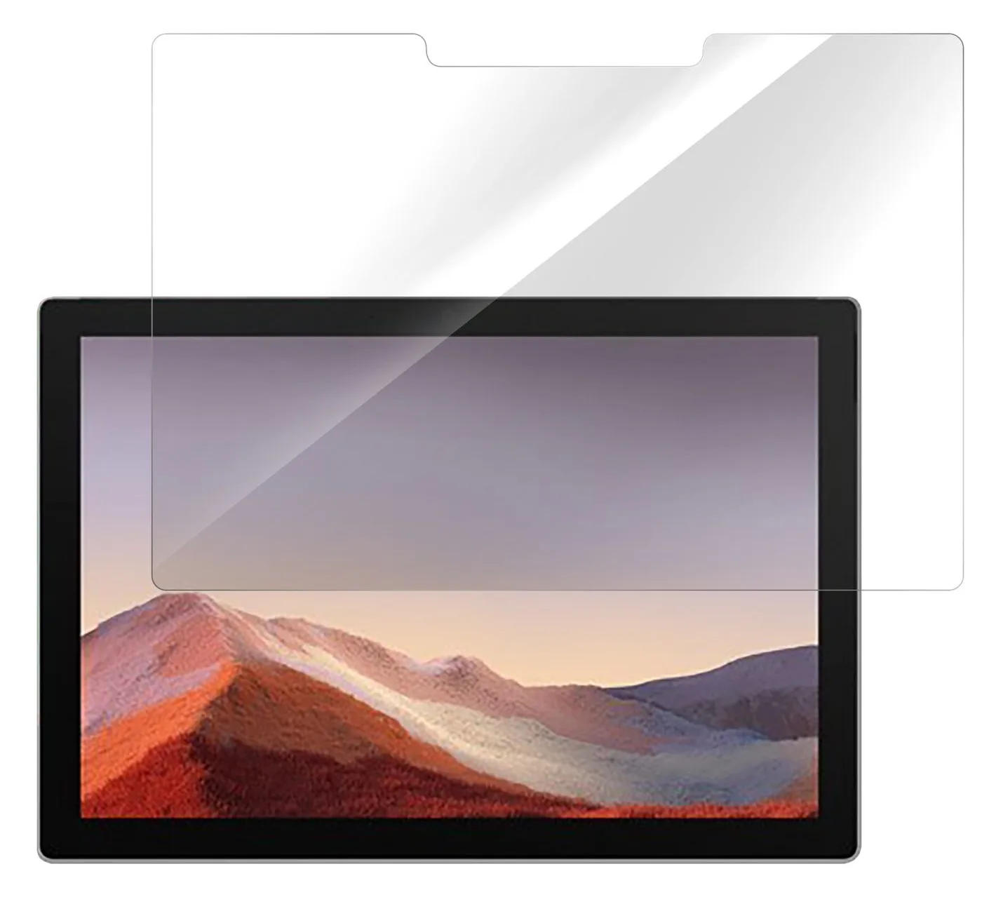 eSTUFF Titan Shield - Bildschirmschutz für Tablet - Glas - klar - für Microsoft Surface Pro (Mitte 2017), Ansicht 3