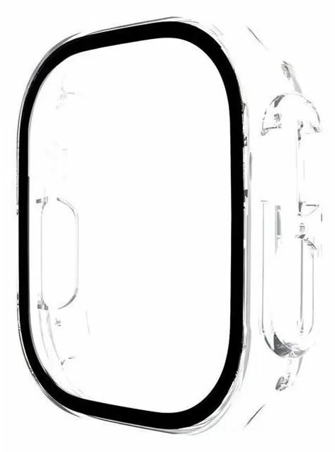eSTUFF Titan Shield - Stoßstange für Smartwatch - full body, 45 mm - gehärtetes Glas (9H), Ansicht 2