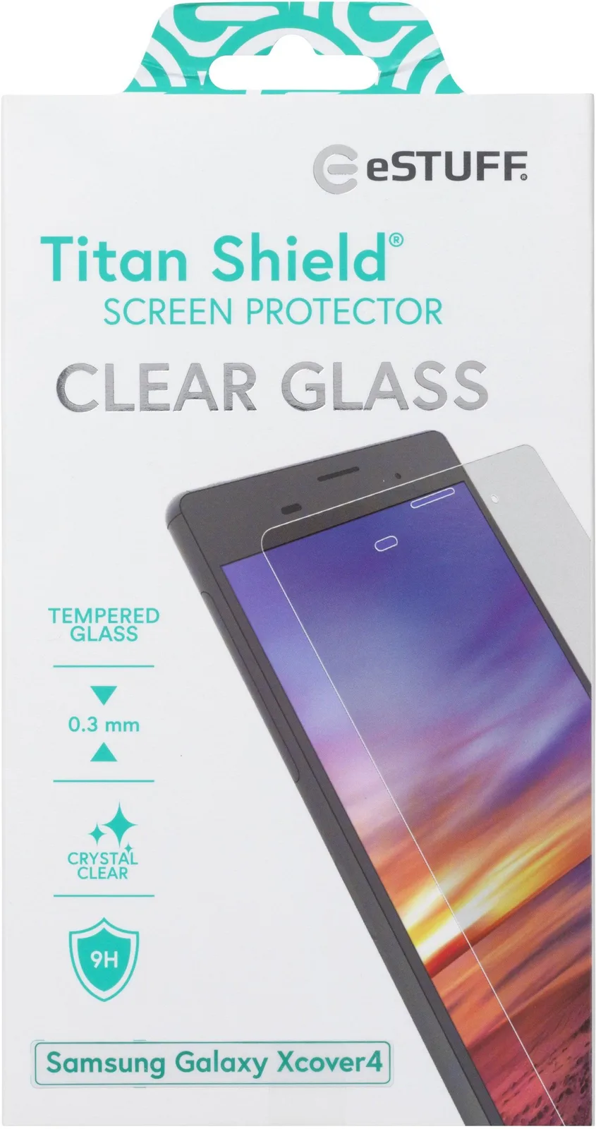 eSTUFF Titan Shield Xcover 4 - Bildschirmschutz für Handy, Ansicht 2