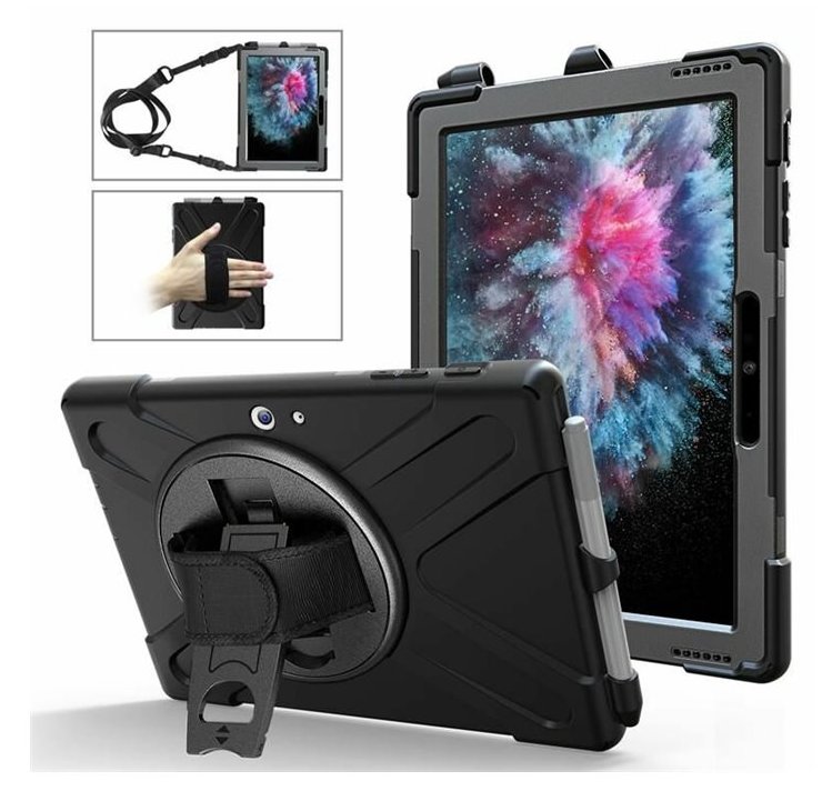 eSTUFF Wombat - Schutzhülle für Tablet - Schwarz