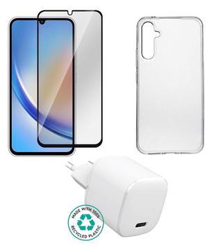 eSTUFF Zubehörkit für Handy - Ladegerät, Abdeckung, Glas von LumaTech