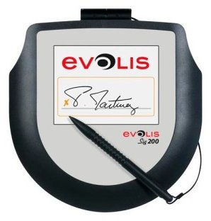 Evolis Sig200 Signature Pad Color 12.7cm 5'' Farbdisplay
