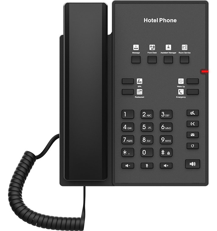 Fanvil H1-2 Wire 2 Wire Hotel Phone - VoIP-Telefon - Voice-Over-IP