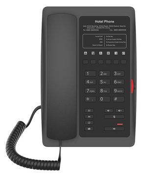 Fanvil H3W - VoIP-Telefon mit Rufnummernanzeige - Schwarz von LumaTech