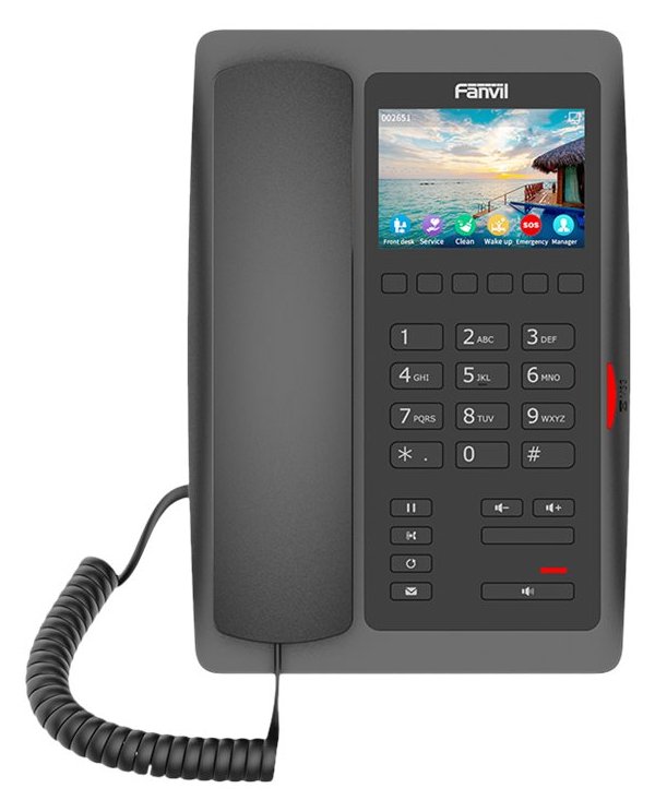 Fanvil H5W - VoIP-Telefon mit Rufnummernanzeige