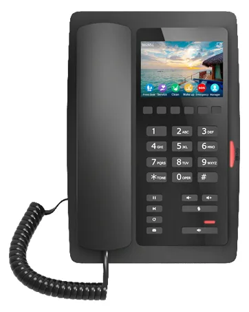 Fanvil H5W - VoIP-Telefon mit Rufnummernanzeige - Schwarz, Ansicht 2
