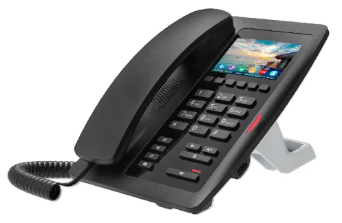 Fanvil H5W - VoIP-Telefon mit Rufnummernanzeige - Schwarz, Ansicht 3