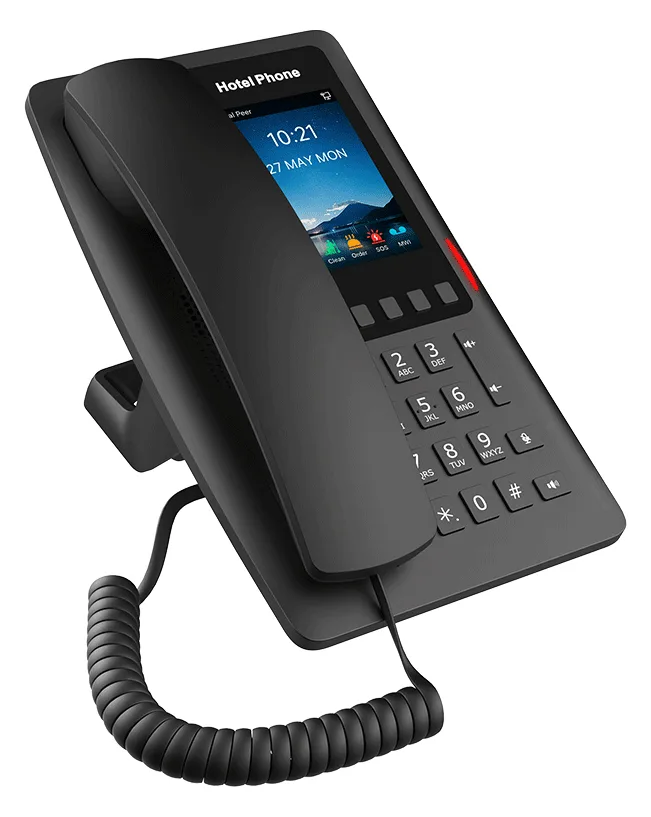 Fanvil H6W-Black H6W-Black---WiFi Hotel Phone SIP Wi-Fi 6 - VoIP-Telefon - Voice-Over-IP, Ansicht 3