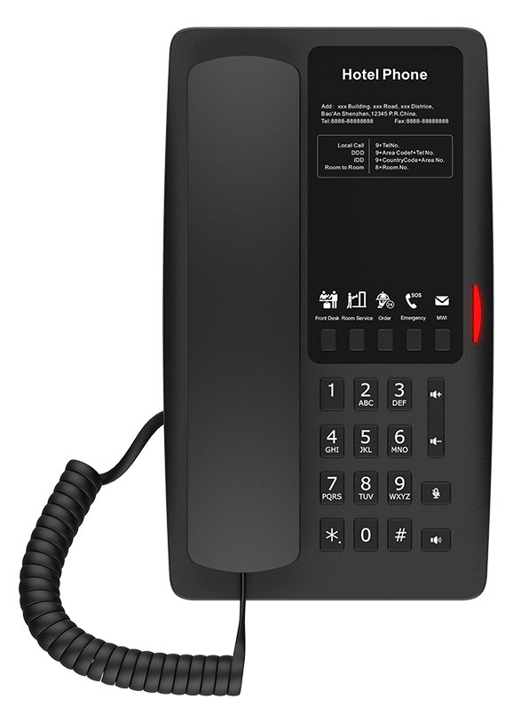 Fanvil Hoteltelefon H4 - VoIP-Telefon - Voice-Over-IP