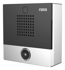Fanvil I10S - Kabelgebunden - IP54 - -20 - 50 °C - Schwarz - Metallisch - Wand
