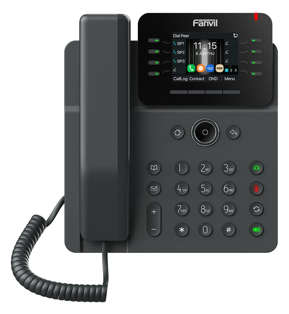 Fanvil IP Telefon V62G Black - VoIP-Telefon - Voice-Over-IP