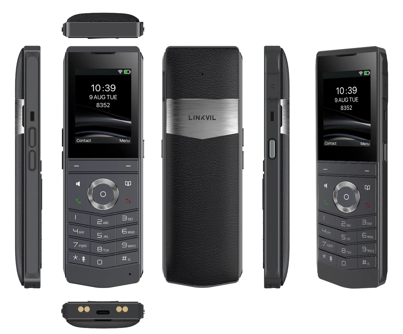 Fanvil Linkvil W611W V2 Portable Wi-Fi IP Phone - VoIP-Telefon - Voice-Over-IP, Ansicht 2