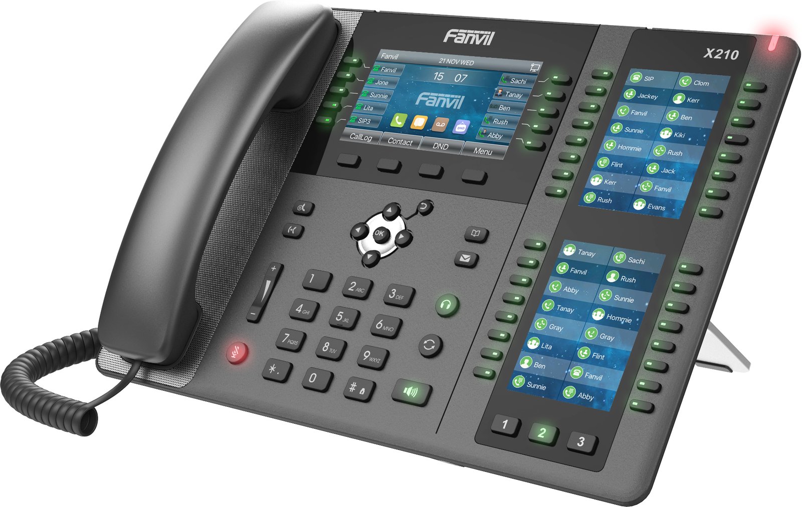 Fanvil X210 V2 High-end IP Phone - VoIP-Telefon - Voice-Over-IP