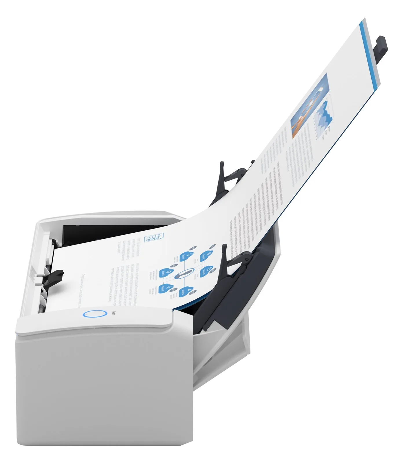 Fujitsu Ricoh ScanSnap iX1300 - Dokumentenscanner - Dual CIS - Duplex - 216 x 3000 mm - 600 dpi x 600 dpi, Ansicht 3