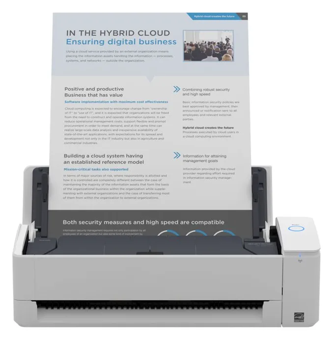 Fujitsu Ricoh ScanSnap iX1300 - Dokumentenscanner - Dual CIS - Duplex - 216 x 3000 mm - 600 dpi x 600 dpi, Ansicht 5