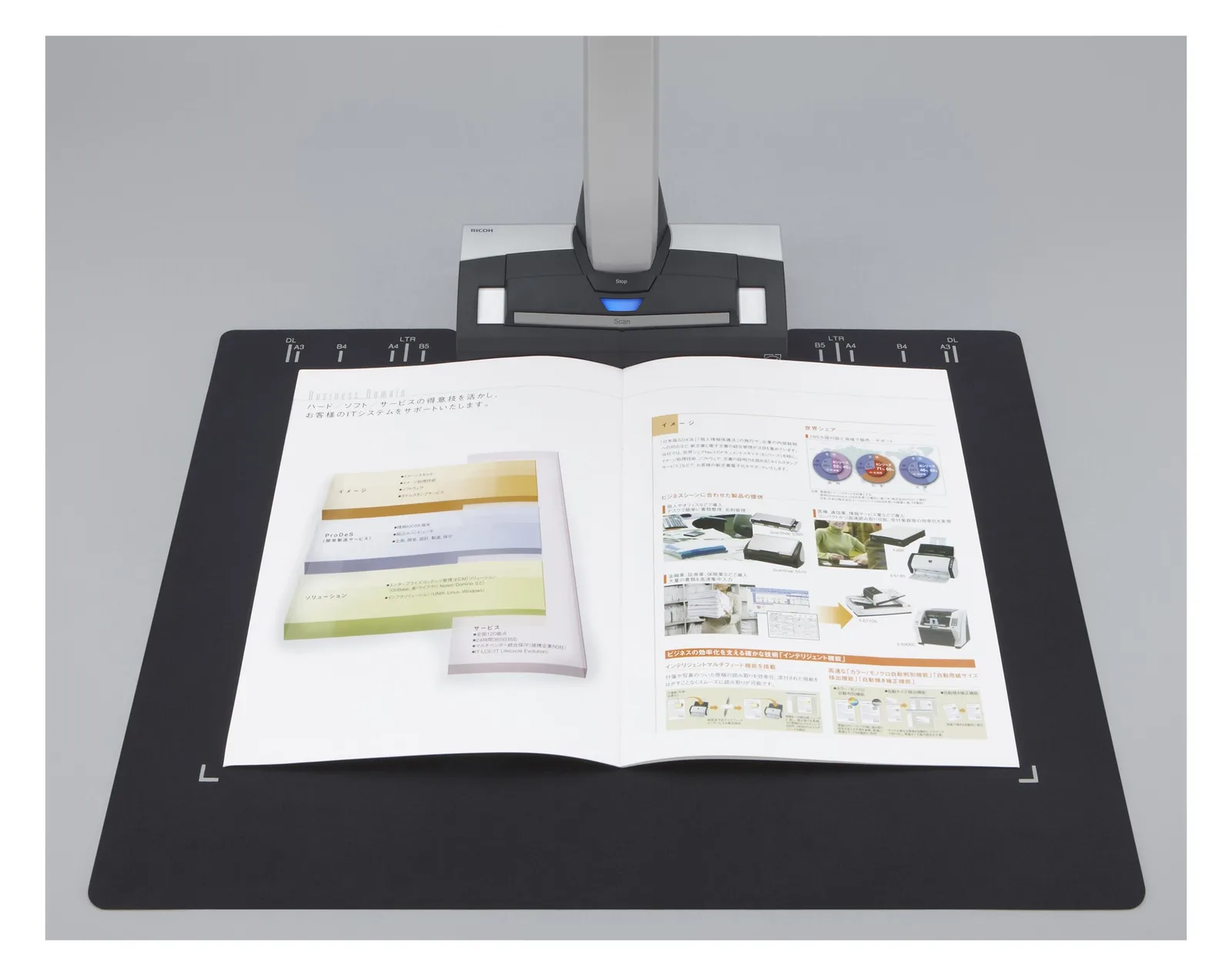 Fujitsu ScanSnap SV600 - Overhead-Scanner - CCD, Ansicht 2