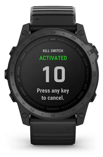 Garmin Tactix 7 - Standard Edition - 51 mm - Sportuhr - Silikon - schwarz - Handgelenk: 127-210 mm - Anzeige: 1.4, Ansicht 4
