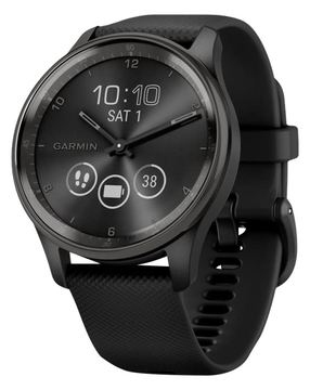 Garmin vívomove Trend - 40 mm - schwarz - intelligente Uhr mit Band von LumaTech