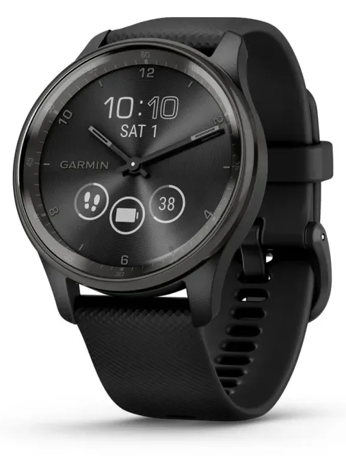Garmin vívomove Trend - 40 mm - schwarz - intelligente Uhr mit Band, Ansicht 2