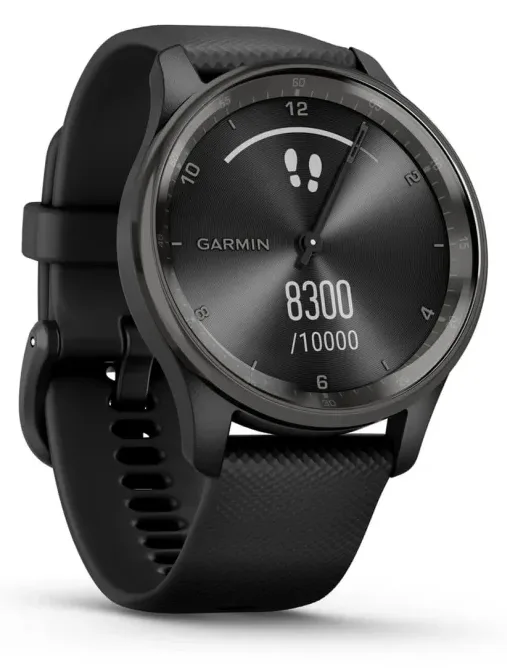 Garmin vívomove Trend - 40 mm - schwarz - intelligente Uhr mit Band, Ansicht 3
