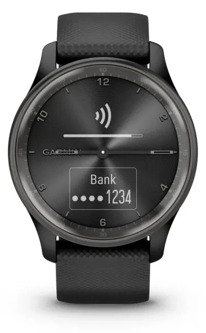 Garmin vívomove Trend - 40 mm - schwarz - intelligente Uhr mit Band, Ansicht 4