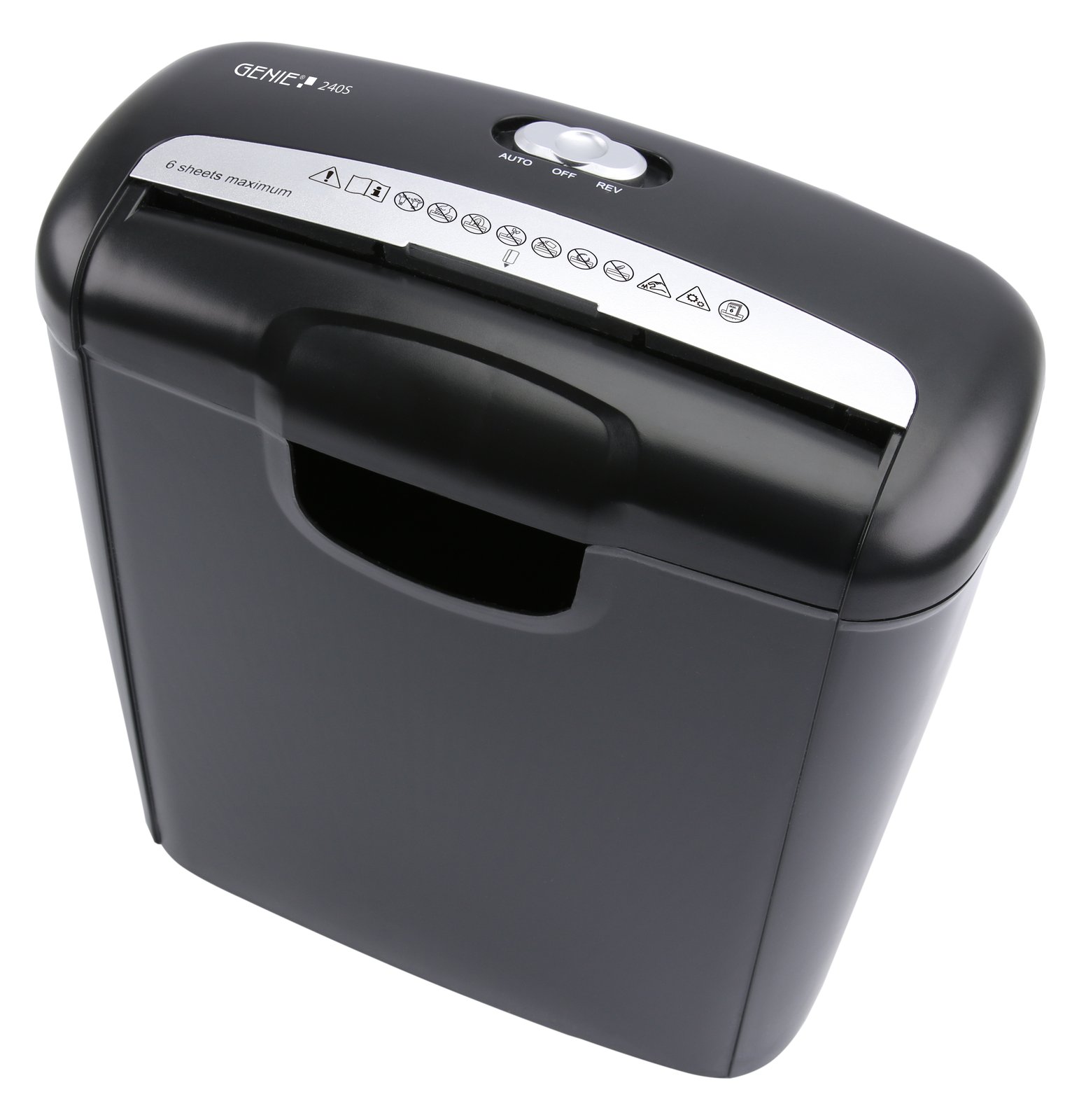 Genie 240 S - Streifenzerkleinerung - 6 mm - 12 l - 6 Blätter - 72 dB - P-2
