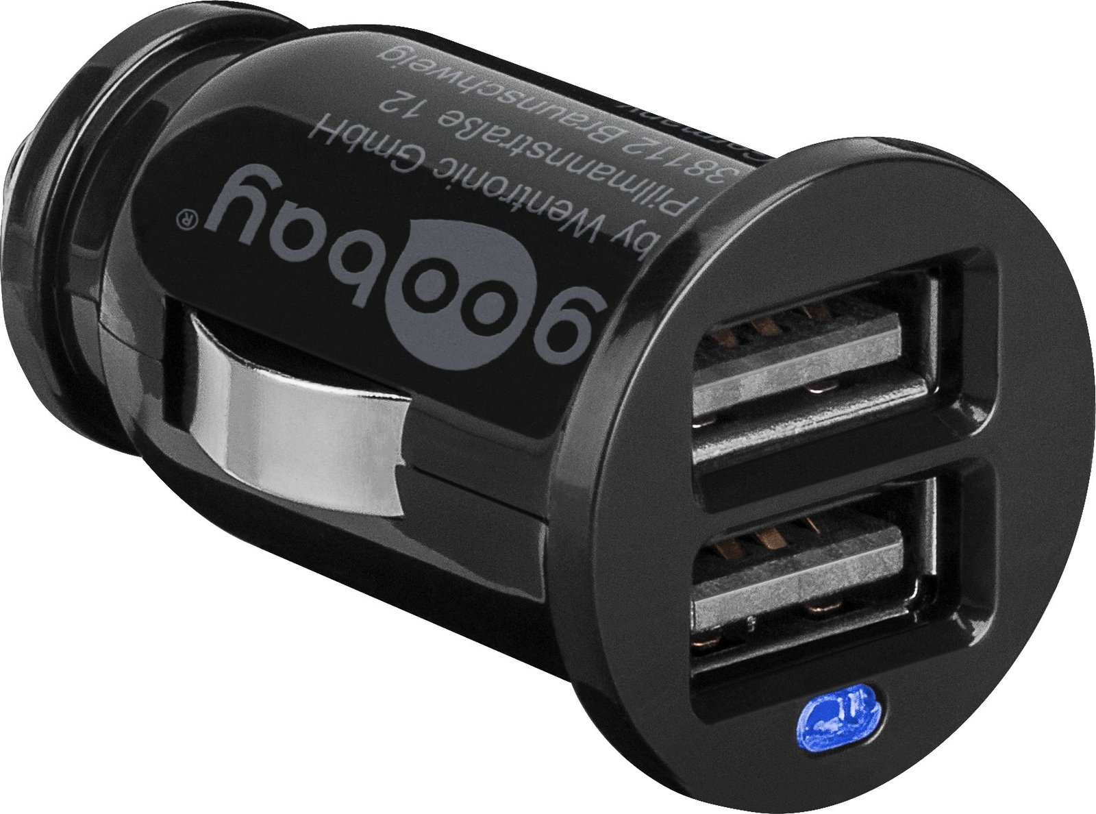Goobay - Auto-Netzteil - 2.1 A - 2 Ausgabeanschlussstellen (USB)