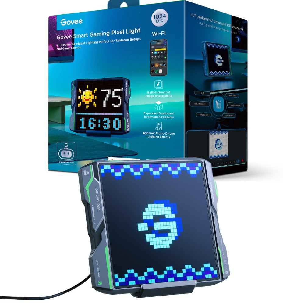 Govee Gaming-Pixel-Licht 13.5 x 13.5 cm von LumaTech