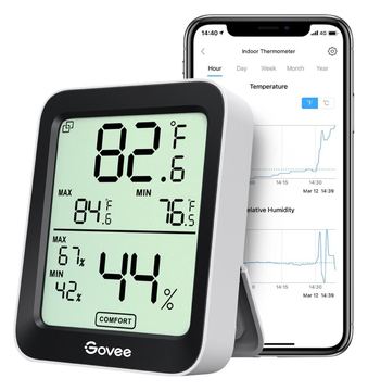 Govee H5075 - Thermo-Hygrometer - digital - kabellos von LumaTech