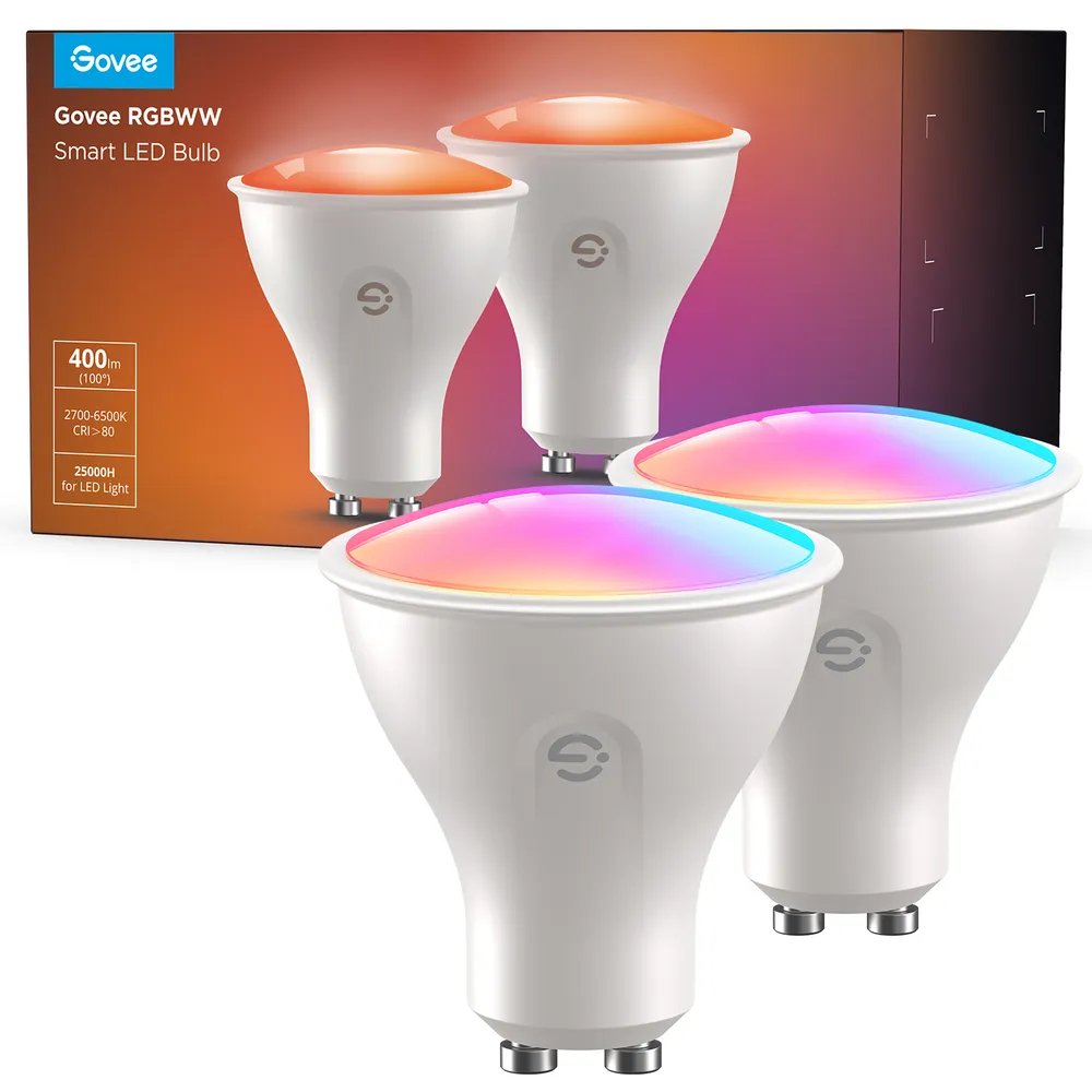Govee RGBWW LED Bulb 2 Pack GU10