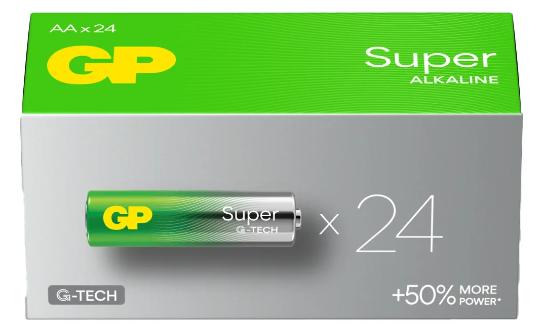 GP Battery GP Super - Batterie 24 x AA-Typ - Alkalisch, Ansicht 4