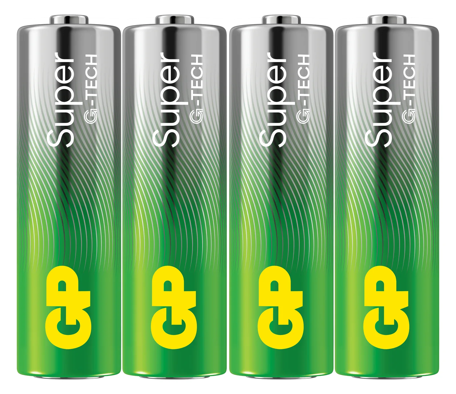 GP Battery GP Super - Batterie 4 x AA-Typ - Alkalisch, Ansicht 2