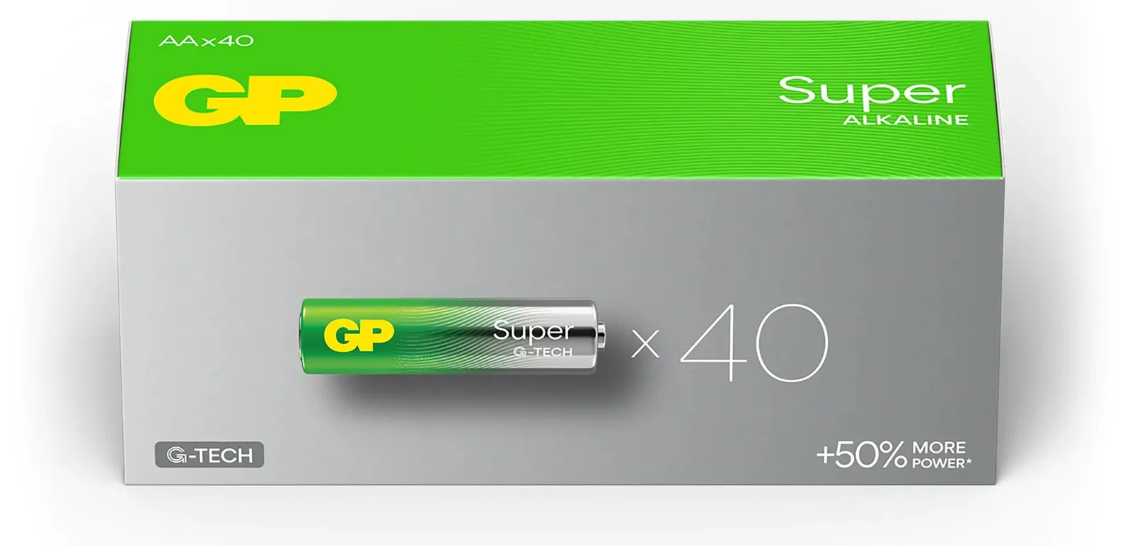 GP Battery GP Super - Batterie 40 x AA-Typ - Alkalisch, Ansicht 3