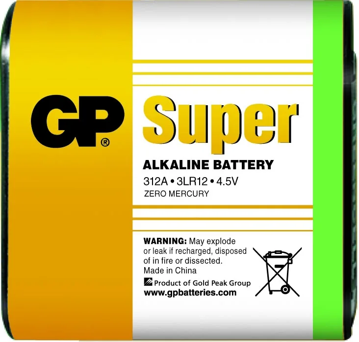 GP Battery GP Super Alkaline 312A - Batterie 3LR12 - Alkalisch, Ansicht 2